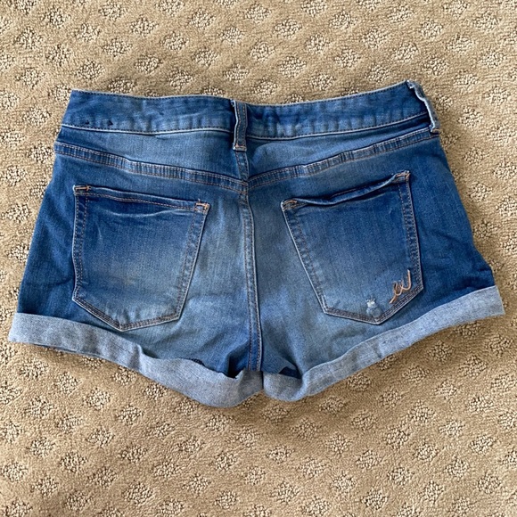 Express Jean Shorts Size 0 - Picture 2 of 2
